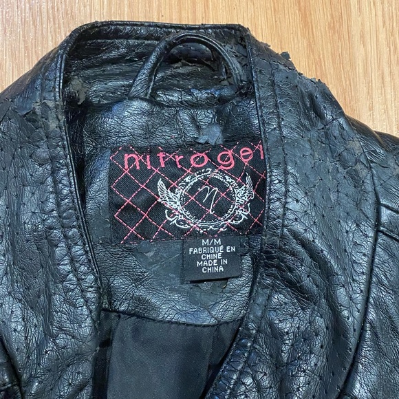 Real leather jacket - Picture 2 of 4